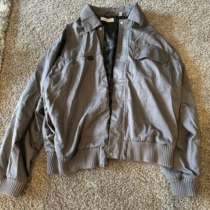 Grey Urban Outfitters Bomber Jacket